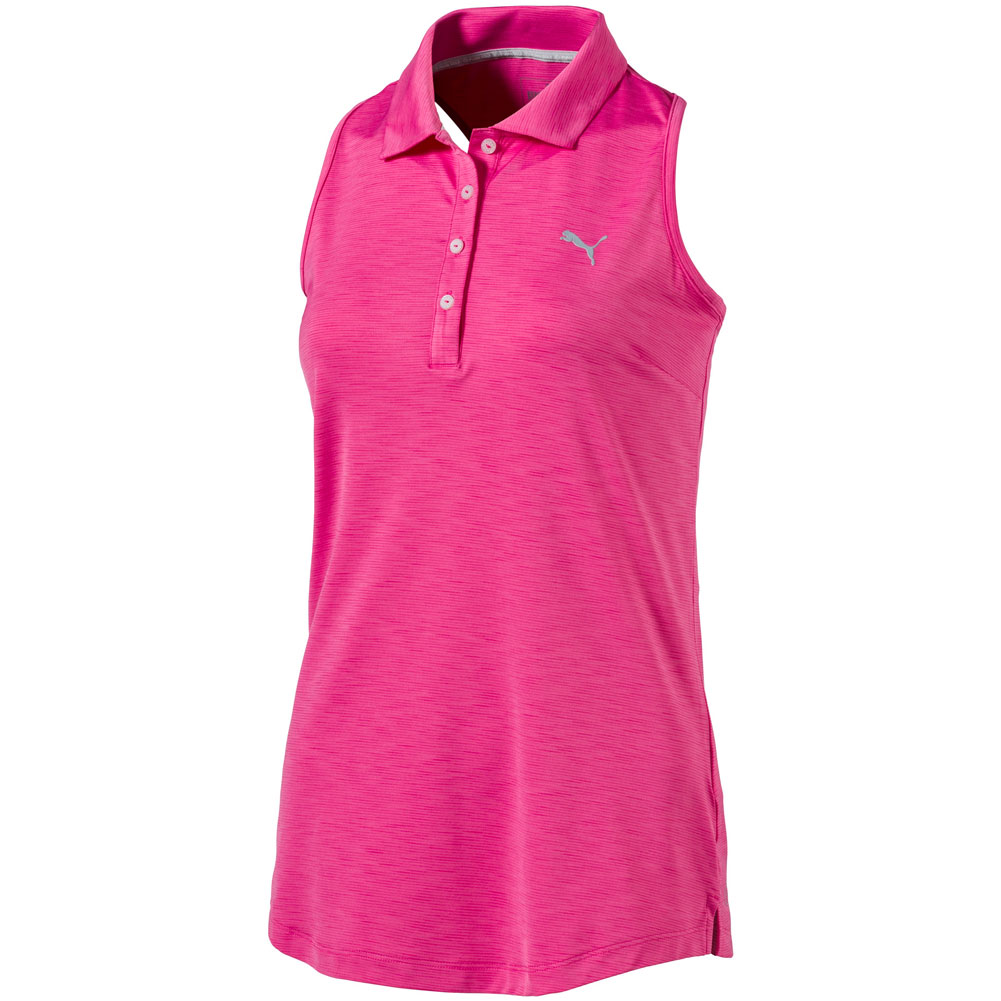 Puma Womens Racerback Sleeveless Polo