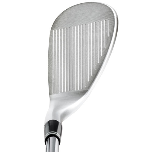Side profile of club face
