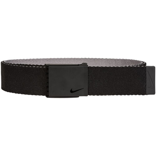 black nike golf belt