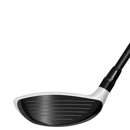 Close up of club face