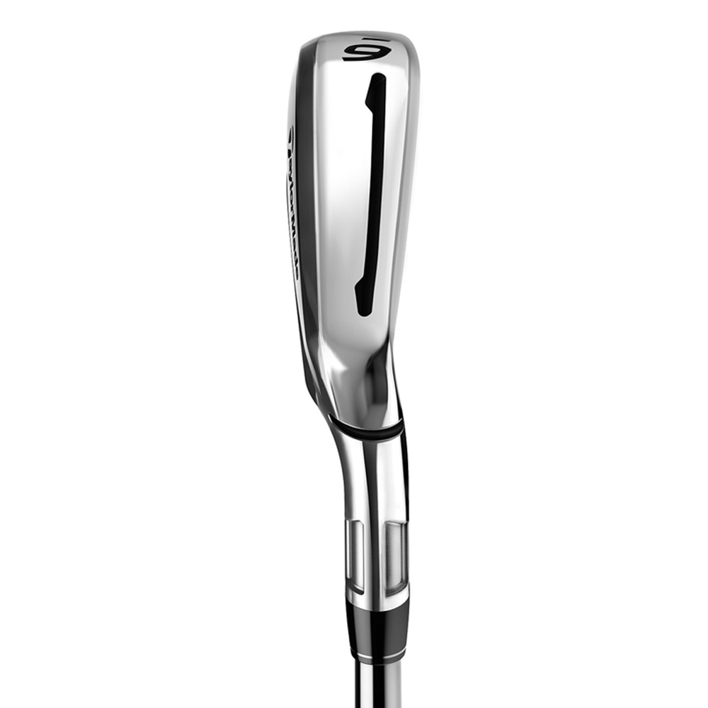 Close up of side of club with speed pocket