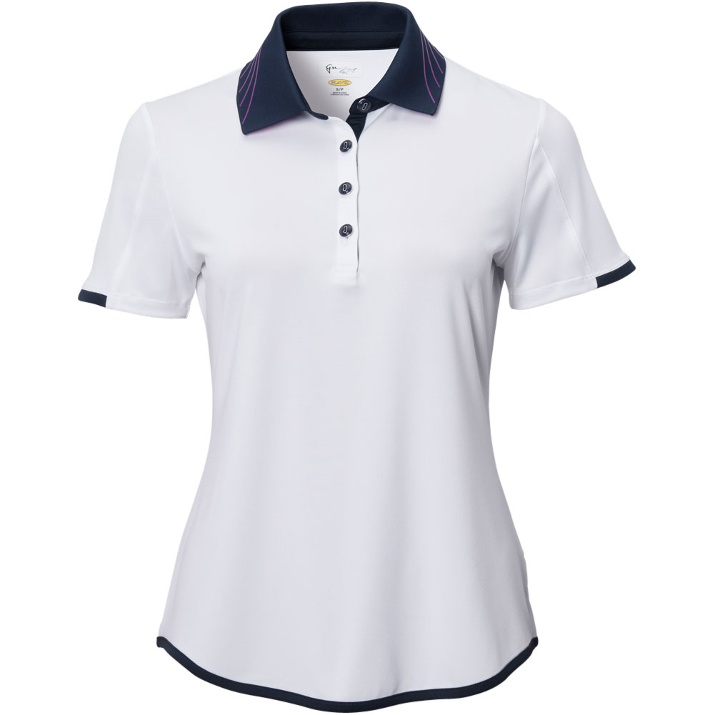 Greg Norman Womens Vine Print Polo