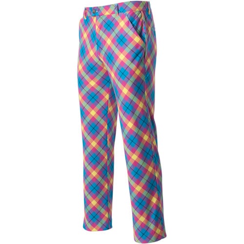 tartan golf pants