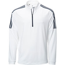 Image of adidas Men's Classic 3 Stripe 1/4 Zip Pullover