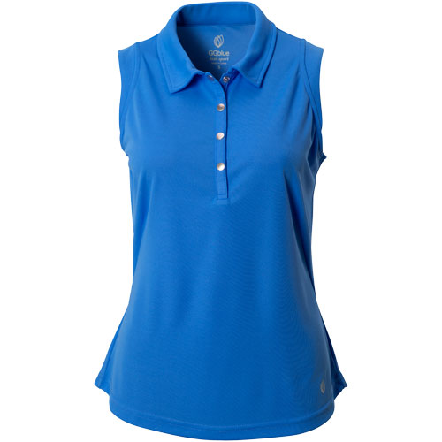 Ggblue Womens Leah Sleeveless Polo
