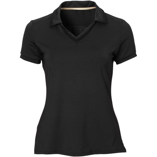 Lucky In Love Womens Solid Le Polo