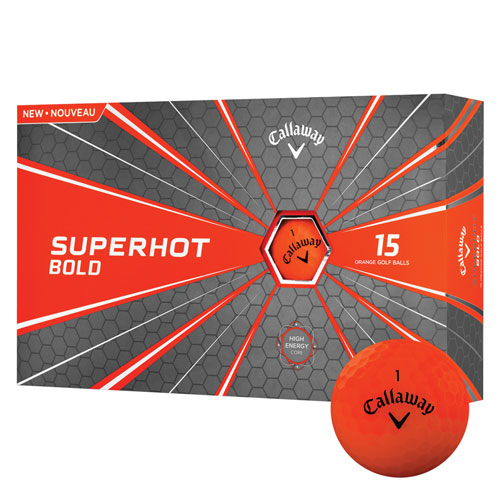 Callaway 2018 Superhot Orange Golf Balls