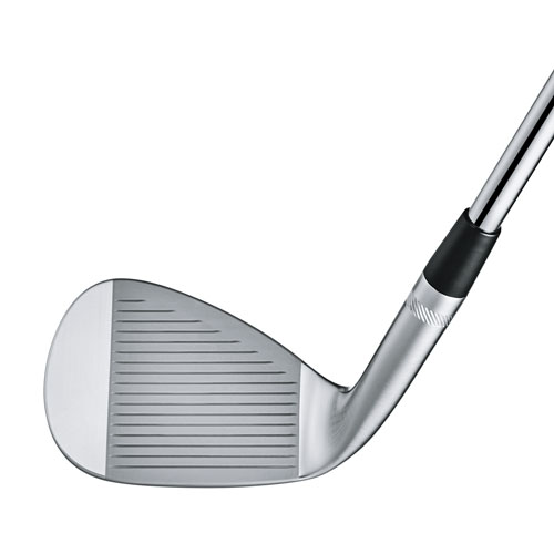 Close up of spin milled grooves