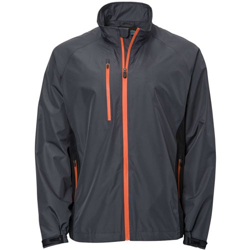 Forrester Men S Waterproof Full Zip Golf Rain Jacket Tgw Com