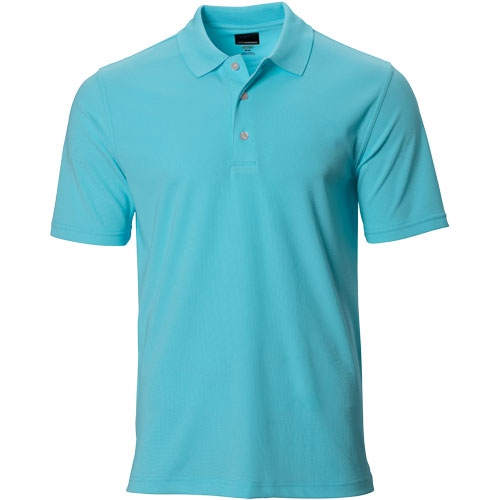 Greg Norman Womens Protek Pique Polo Light Blue S