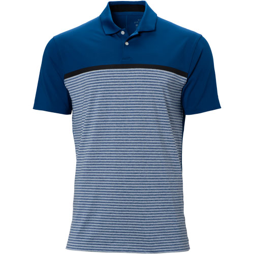 nike men's tiger woods vapor stripe golf polo