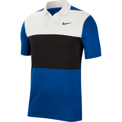 nike men's vapor color block golf polo