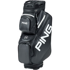 white leather ping golf bag