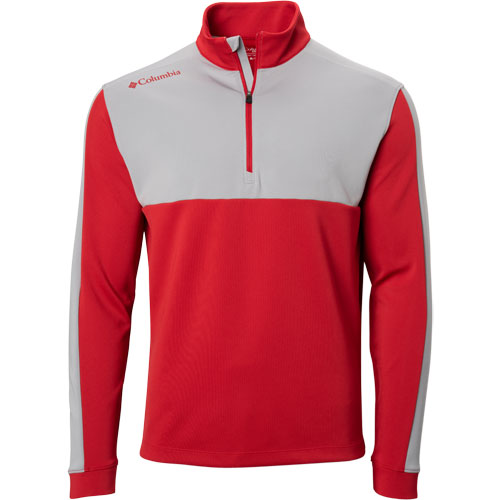 Columbia Men's OmniWick Waggle 1/4 Zip Golf Pullover