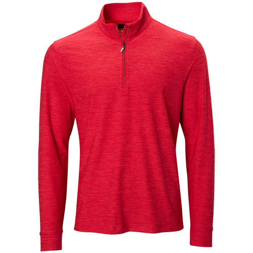 Download Greg Norman Men's Heathered 1/4 Zip Mock Pullover | TGW.com