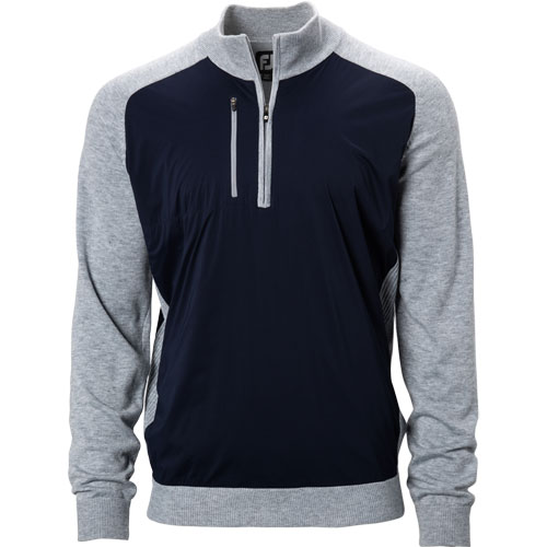 FootJoy Men's 1/2 Zip Tech Sweater Pullover