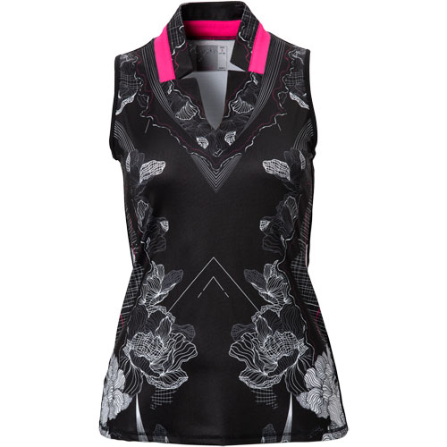 lucky in love women s off the charts notch sleeveless top lucky in love off the charts