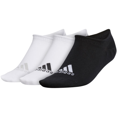 adidas Women�s No Show Liner 3Pack Golf Socks