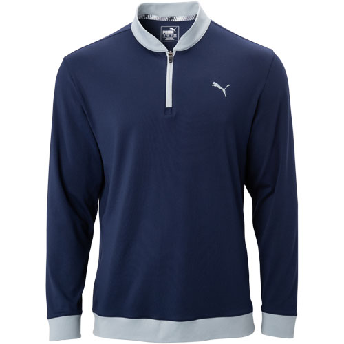 Puma Mens Stealth 1/4 Zip Golf Pullover