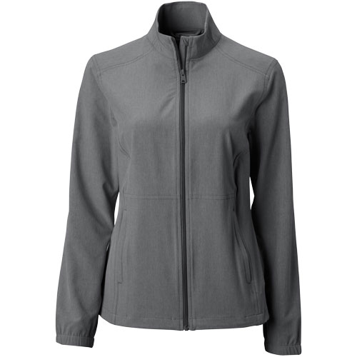 Greg Norman Womens Heathered Full Zip Golf Jacket Tgw Com