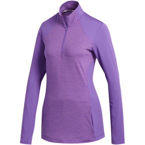 adidas Women's 1/2 Zip Knit Golf Pullover