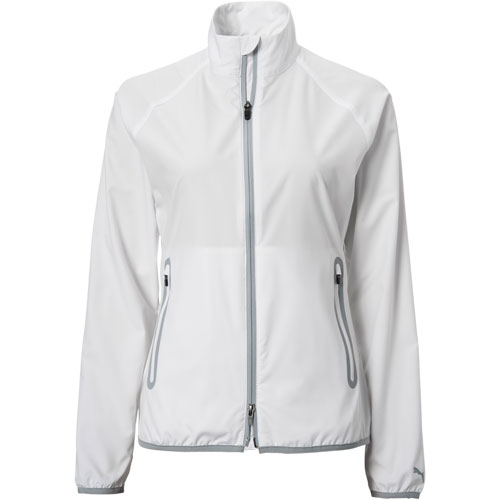 puma full zip wind jacket