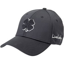 black golf hat