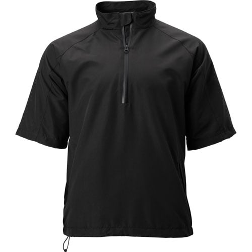 TGW Men s Vapor Short Sleeve Golf Rain Pullover Black M