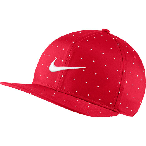 red nike baseball cap