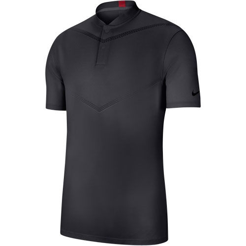 nike men's tiger woods blade collar golf polo