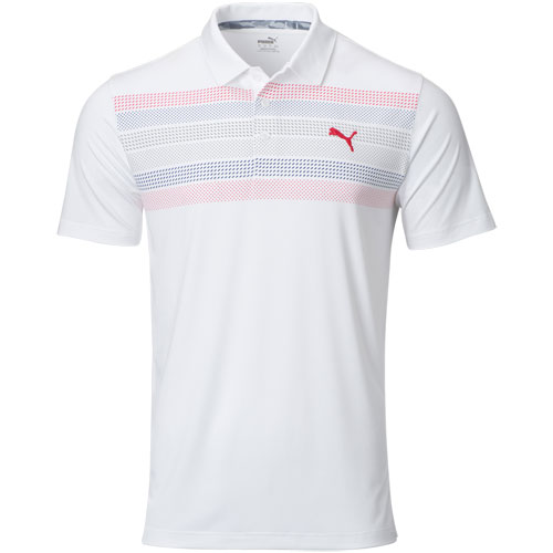 puma golf road map polo shirt