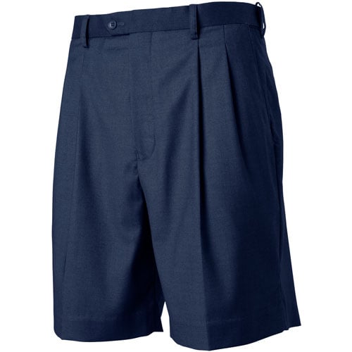 Bocaccio Men's Pleated Expandable Waistband Golf Shorts