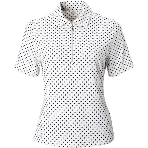GGblue Women's Jane Polka Dot Golf Polo
