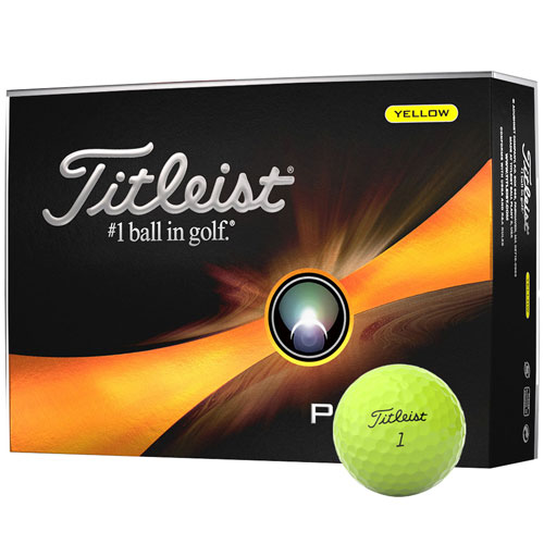 Titleist Pro V1 Personalized Yellow Golf Balls | TGW.com