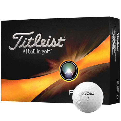Titleist Pro V1 Custom Number Personalized White Golf Balls