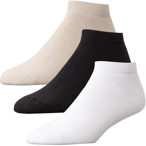 FootJoy Mens ComfortSof Sport Socks 6-pack white