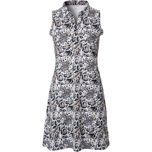 Bette Court Women S Animal Print Sleeveless Print Golf Dress