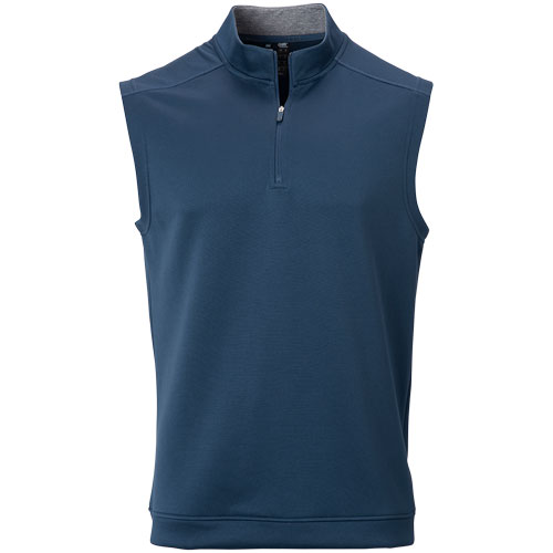 adidas Men's Club 1/4 Zip Golf Vest