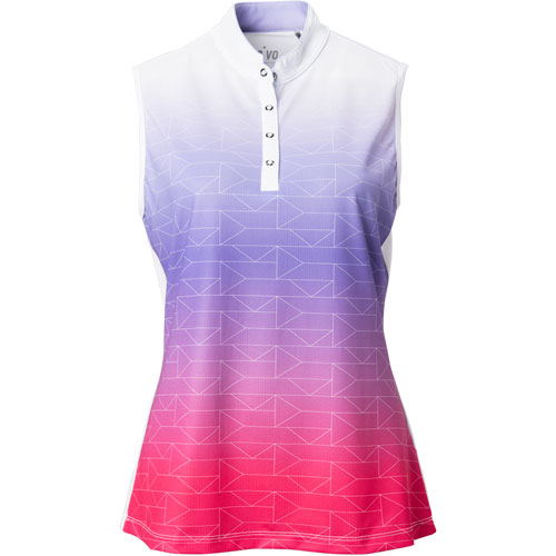 mock neck golf polo