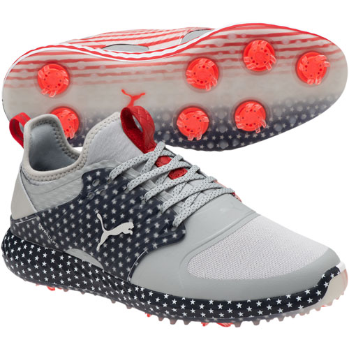 Puma Men's Ignite PWRAdapt Caged USA Golf Shoes