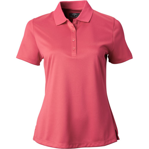 Callaway Women's Swing Tech Solid Golf Polo