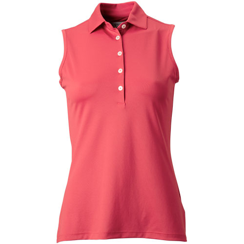 Greg Norman Women's Freedom Pique Sleeveless Golf Polo Discontinued