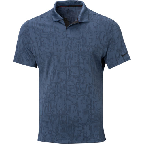 nike men's tiger woods vapor stripe golf polo
