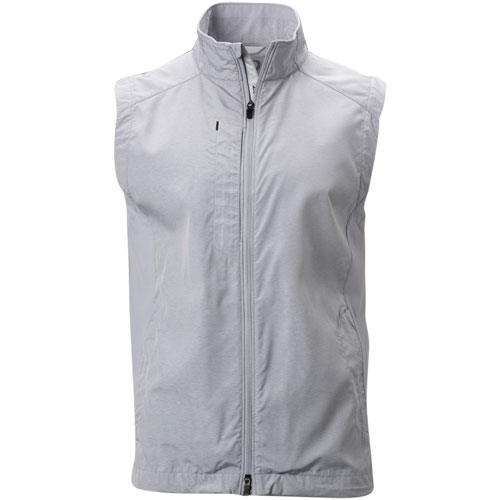 Zero Restriction Men's Z675 Melange Full Zip Golf Vest