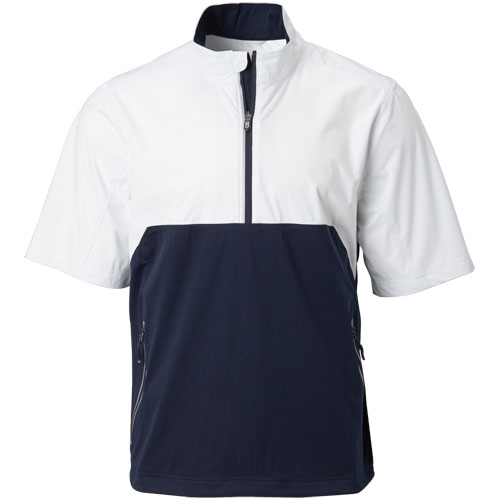 Cutter & Buck Men's Fairway Short Sleeve Golf Rain Pullover