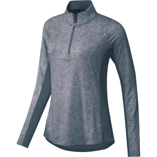 adidas Women's Long Sleeve 1/4 Zip Golf Pullover