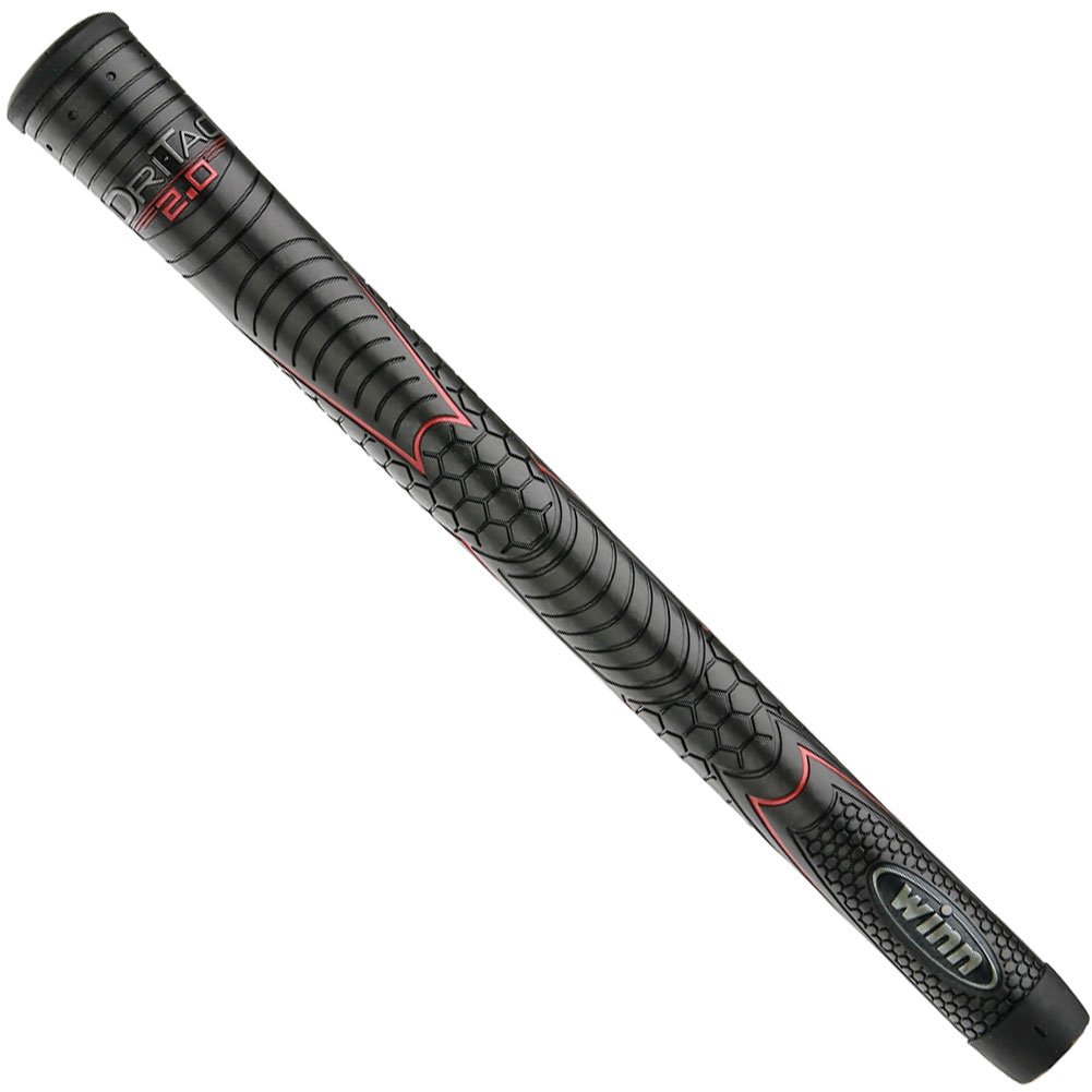 Winn Dri-Tac 2.0 Premium Golf Grip - Standard Black