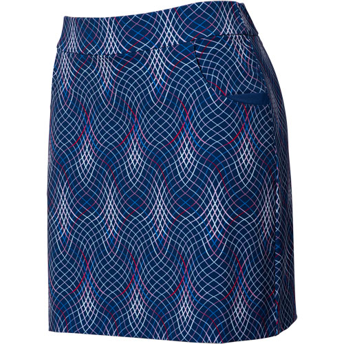 EP Pro Women's Stretch Lattice Print 19" Golf Skort