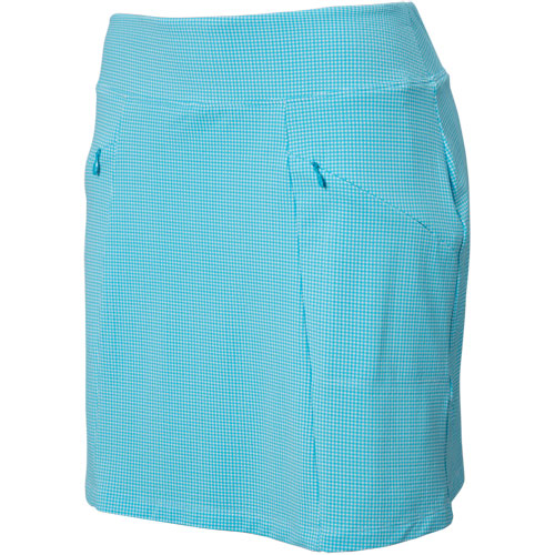 IBkul Women's Mini Check 18" Golf Skort
