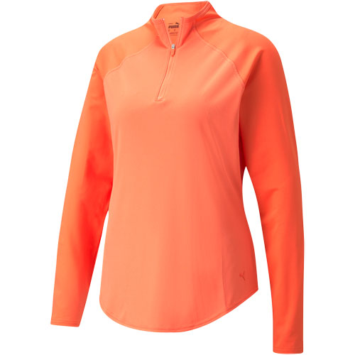 Puma Women's Shine 1/4 Zip Golf Pullover